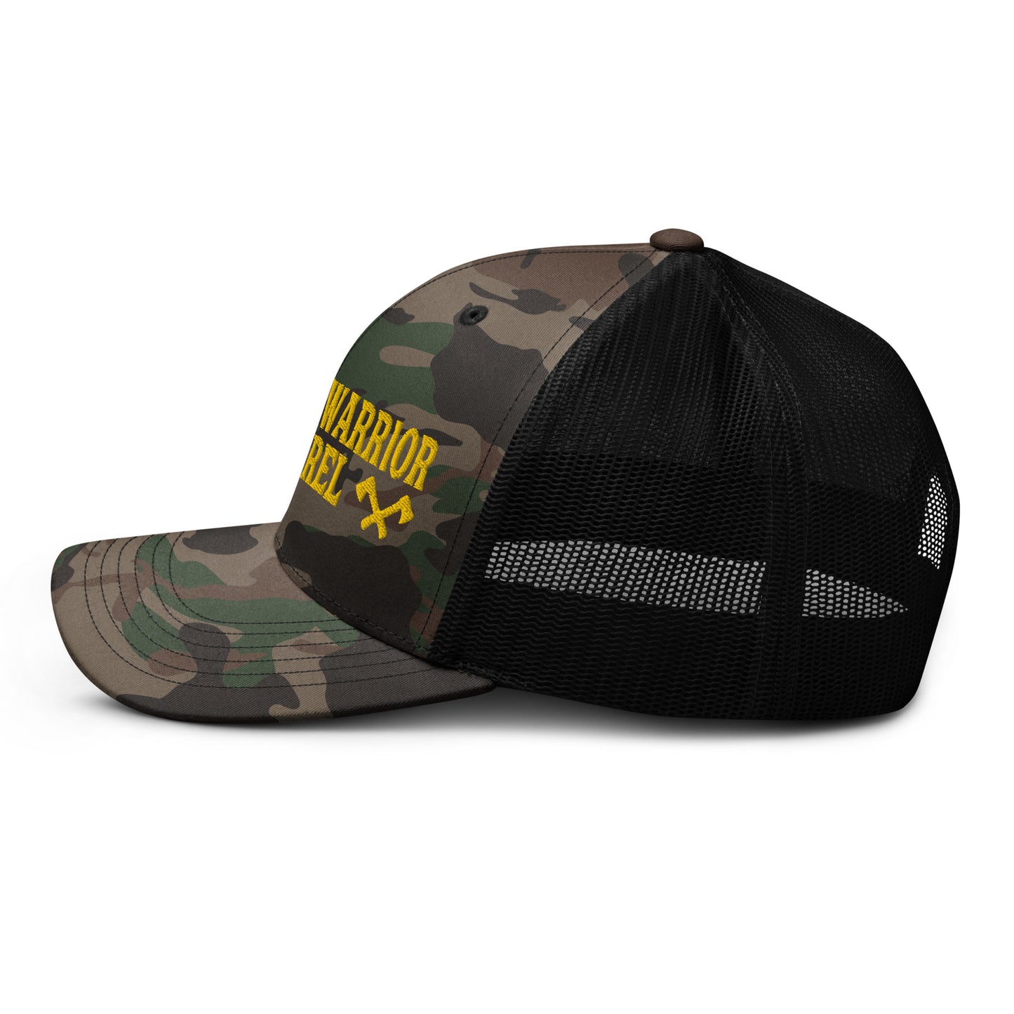 Battle AX Logo Camouflage trucker hat