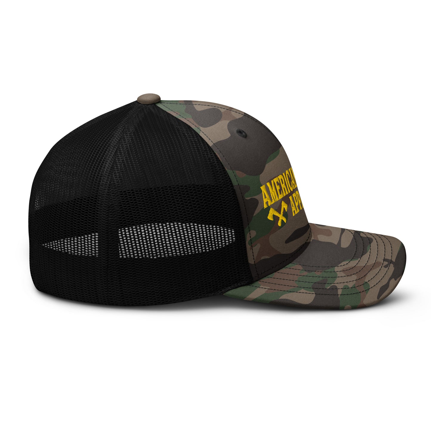 Battle AX Logo Camouflage trucker hat