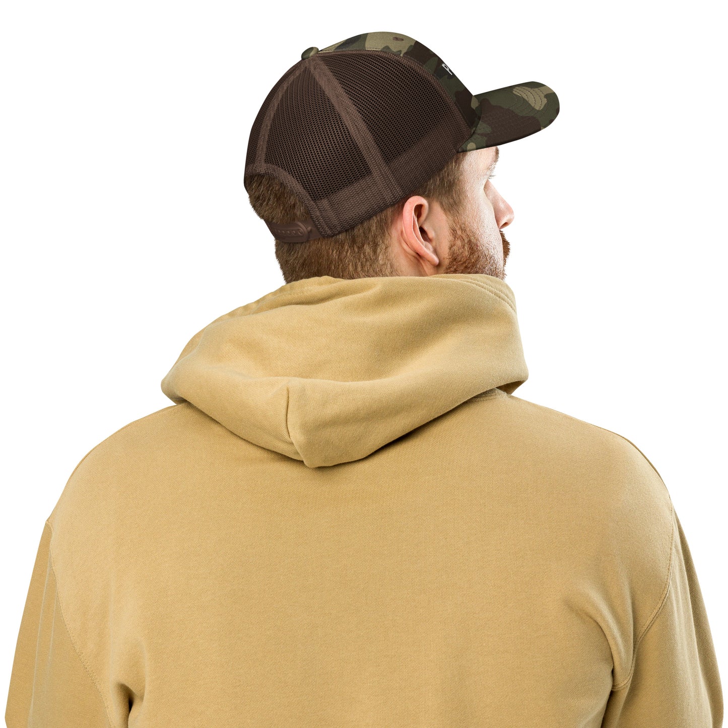 Patriotic AF Camouflage trucker hat
