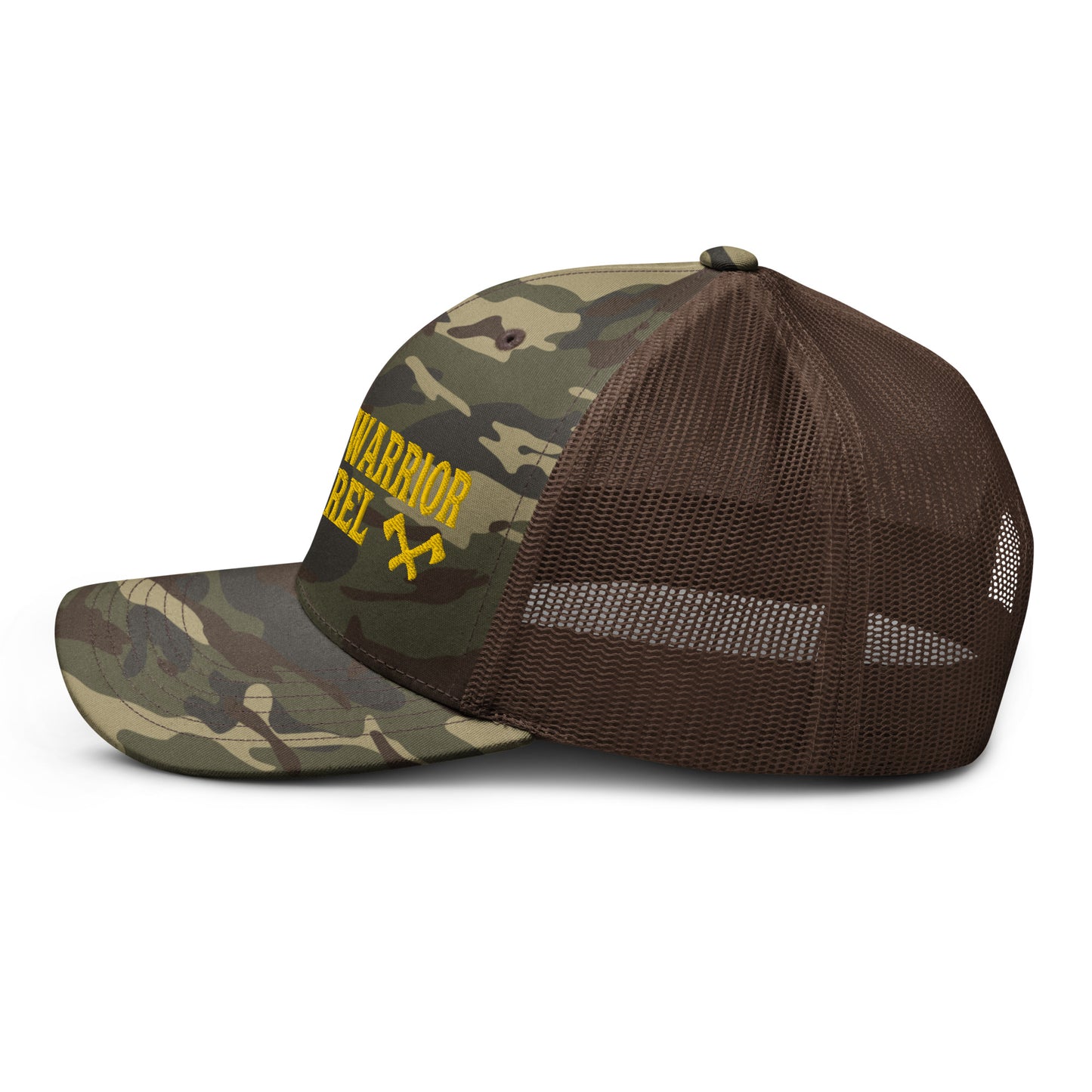 Battle AX Logo Camouflage trucker hat