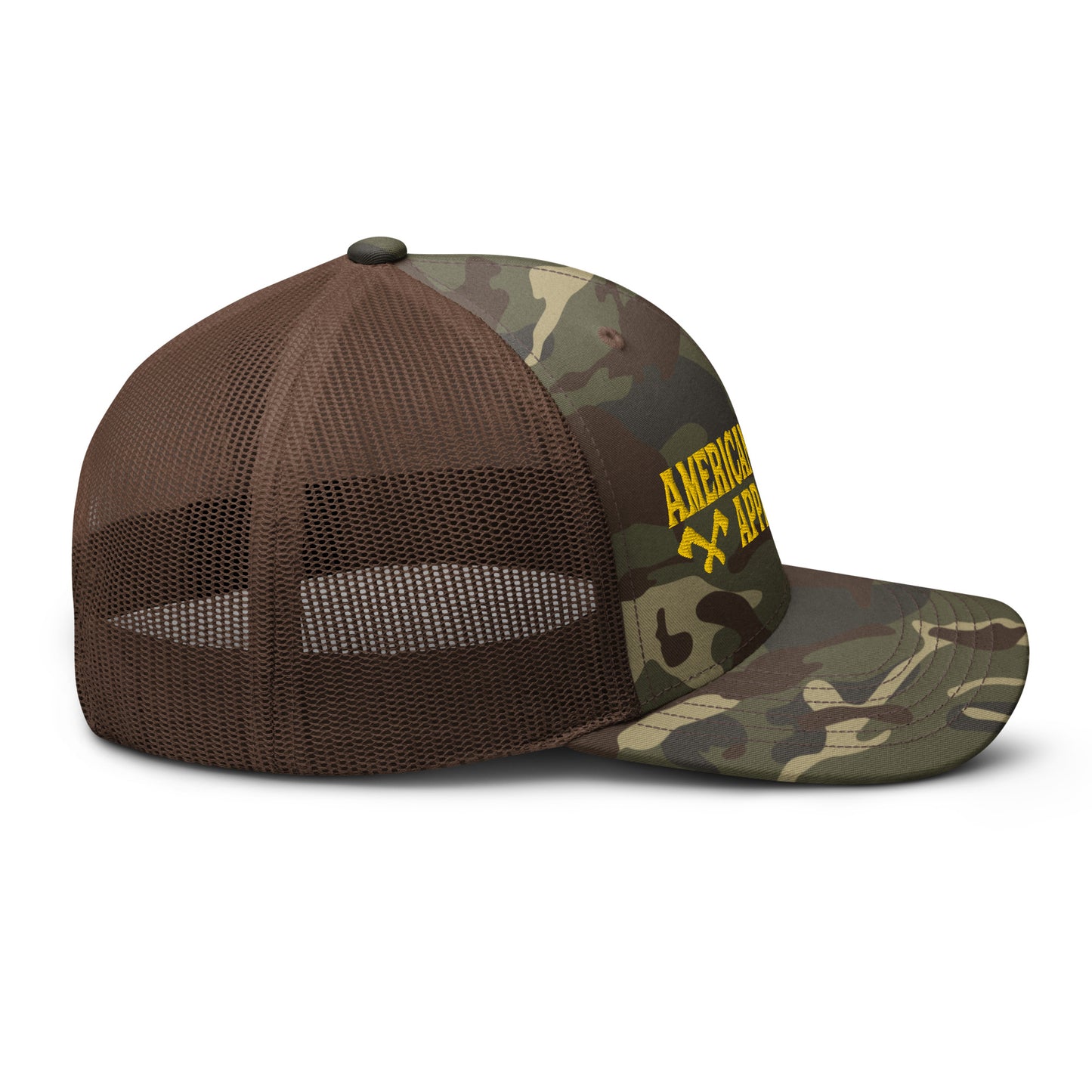 Battle AX Logo Camouflage trucker hat