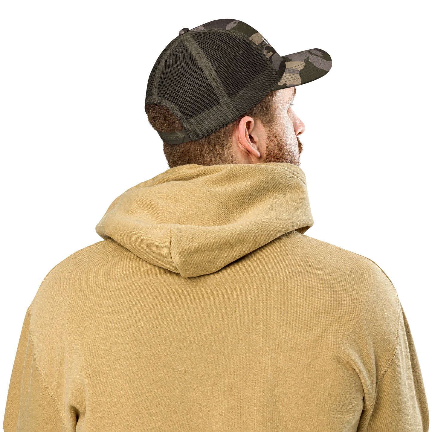 Patriotic AF Camouflage trucker hat