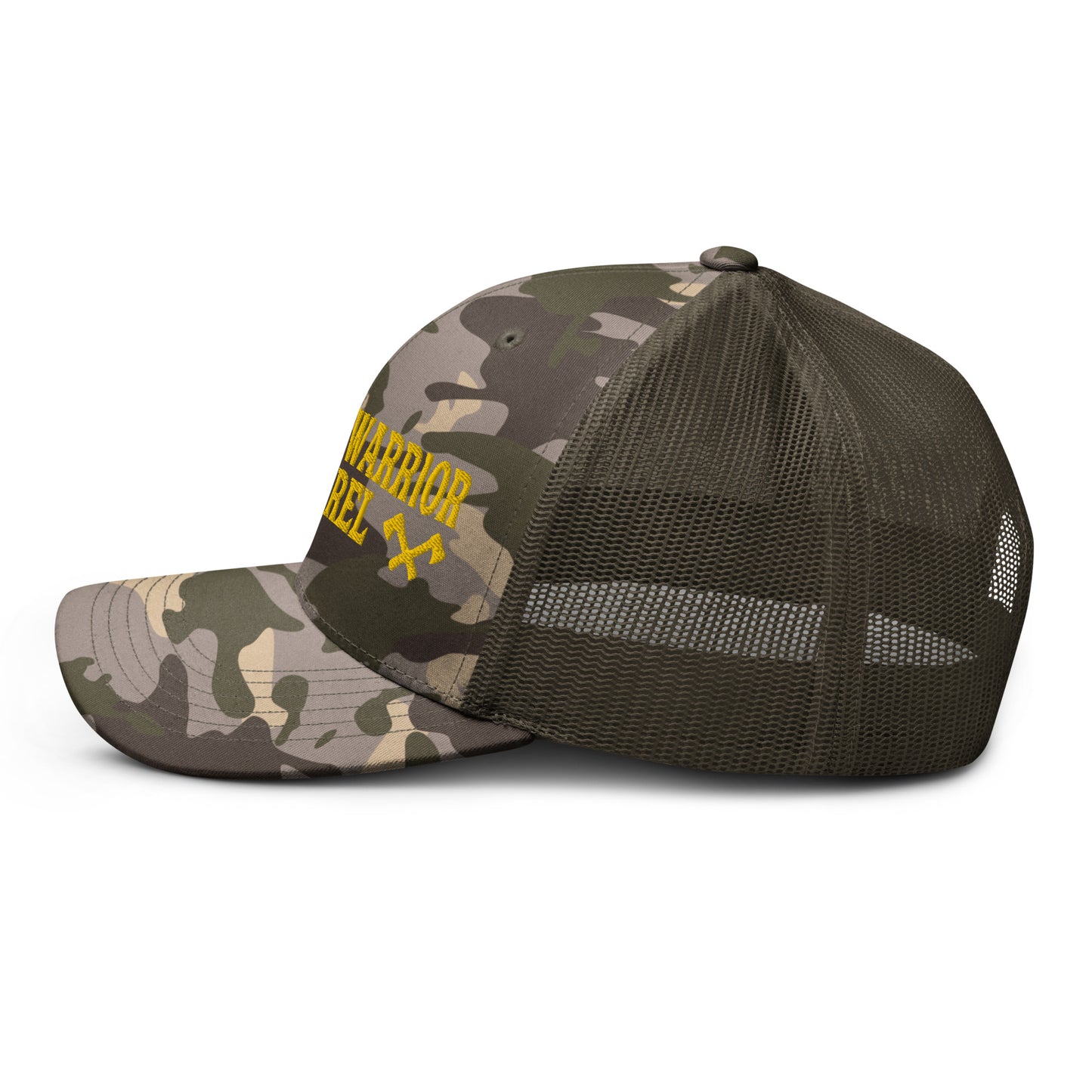 Battle AX Logo Camouflage trucker hat