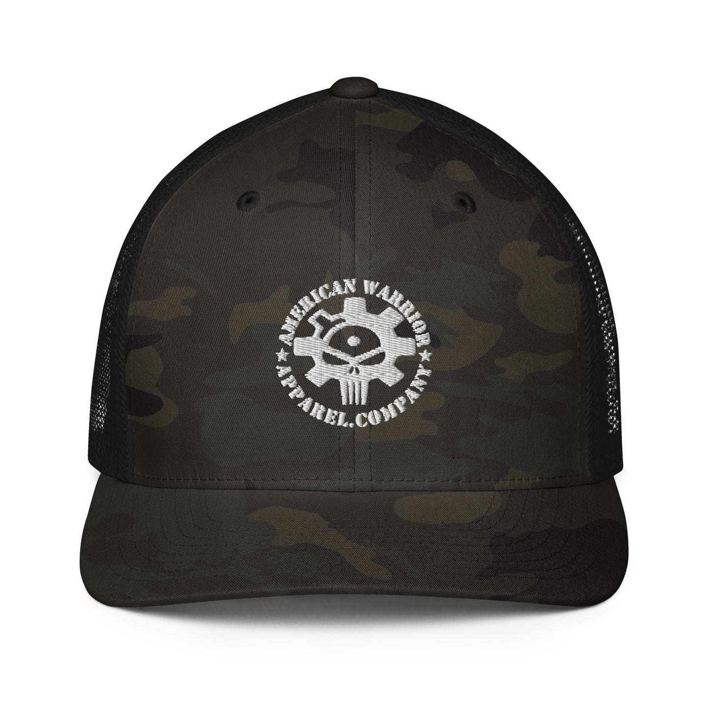 American Warrior AR Bolt Flex Fit Trucker Hat