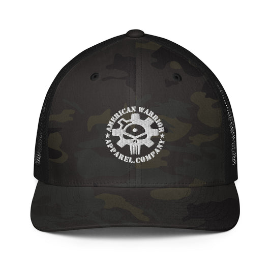 American Warrior AR Bolt Flex Fit Trucker Hat