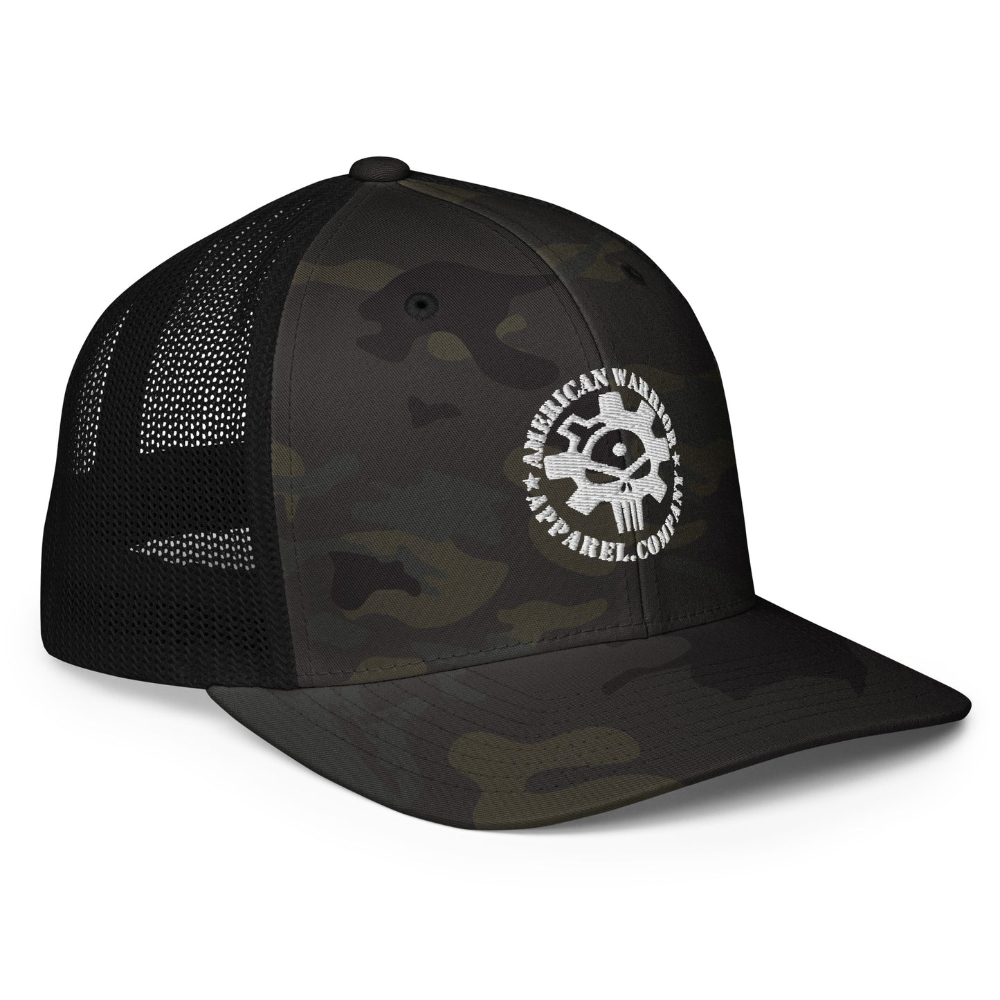 American Warrior AR Bolt Flex Fit Trucker Hat