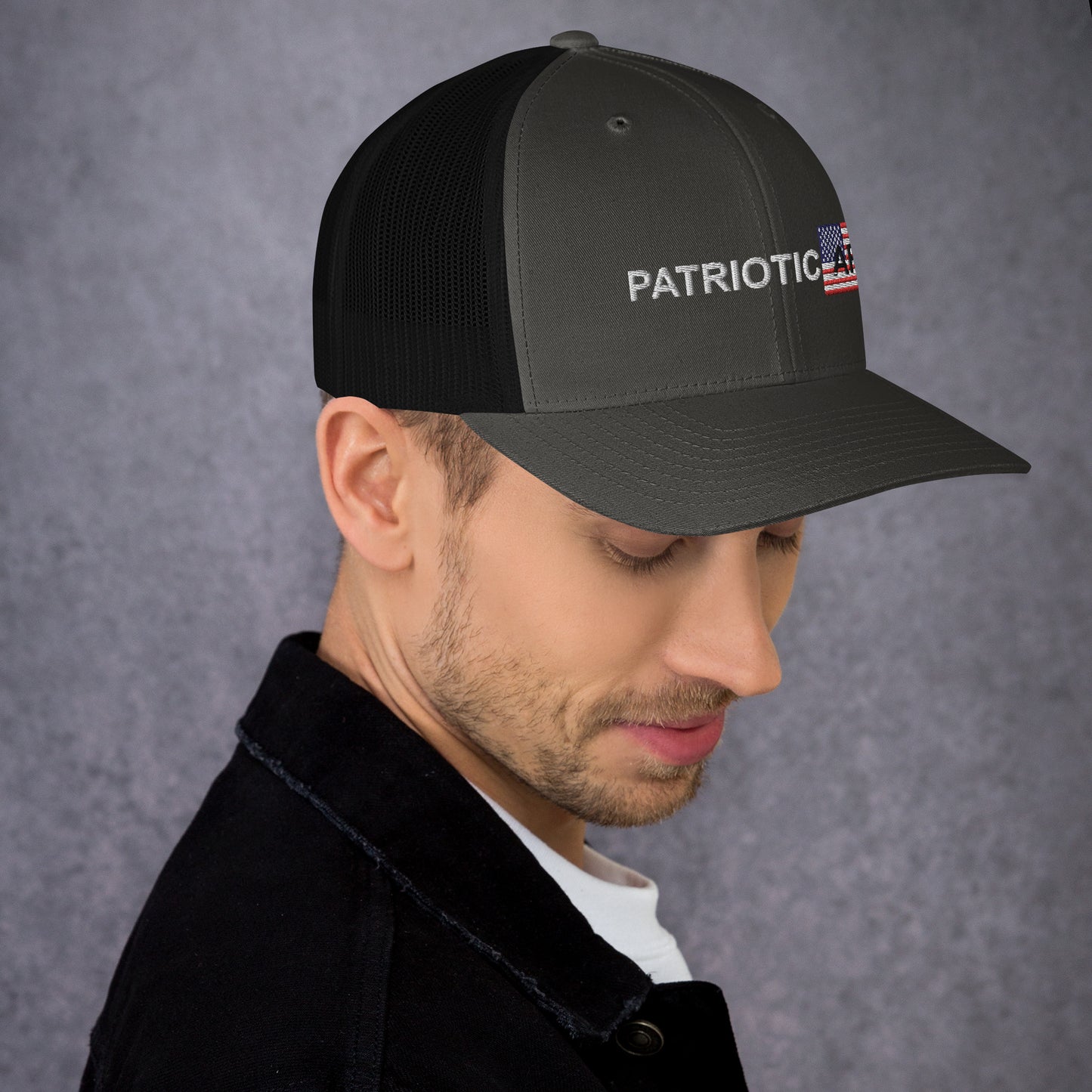 Patriotic AF RWB Trucker Cap