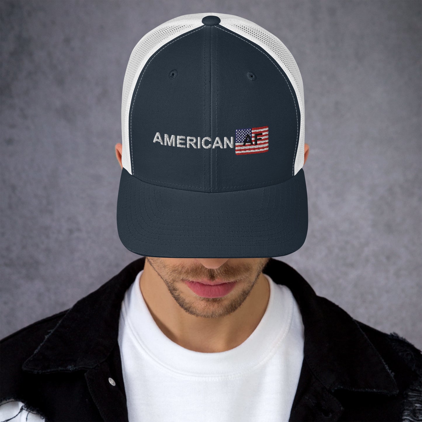 American AF RWB Trucker Cap