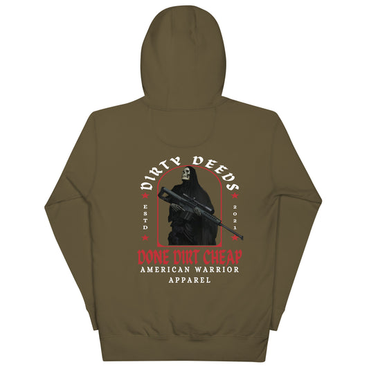 Dirty Deeds Done Cheap Unisex Hoodie