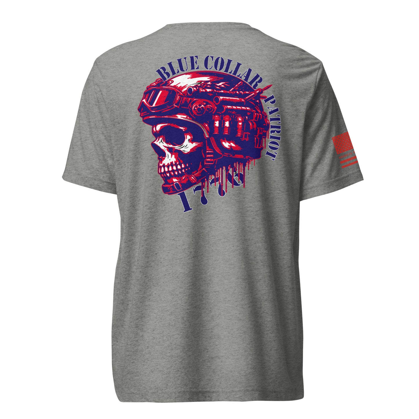 Blue Collar Patriot Graphic tee