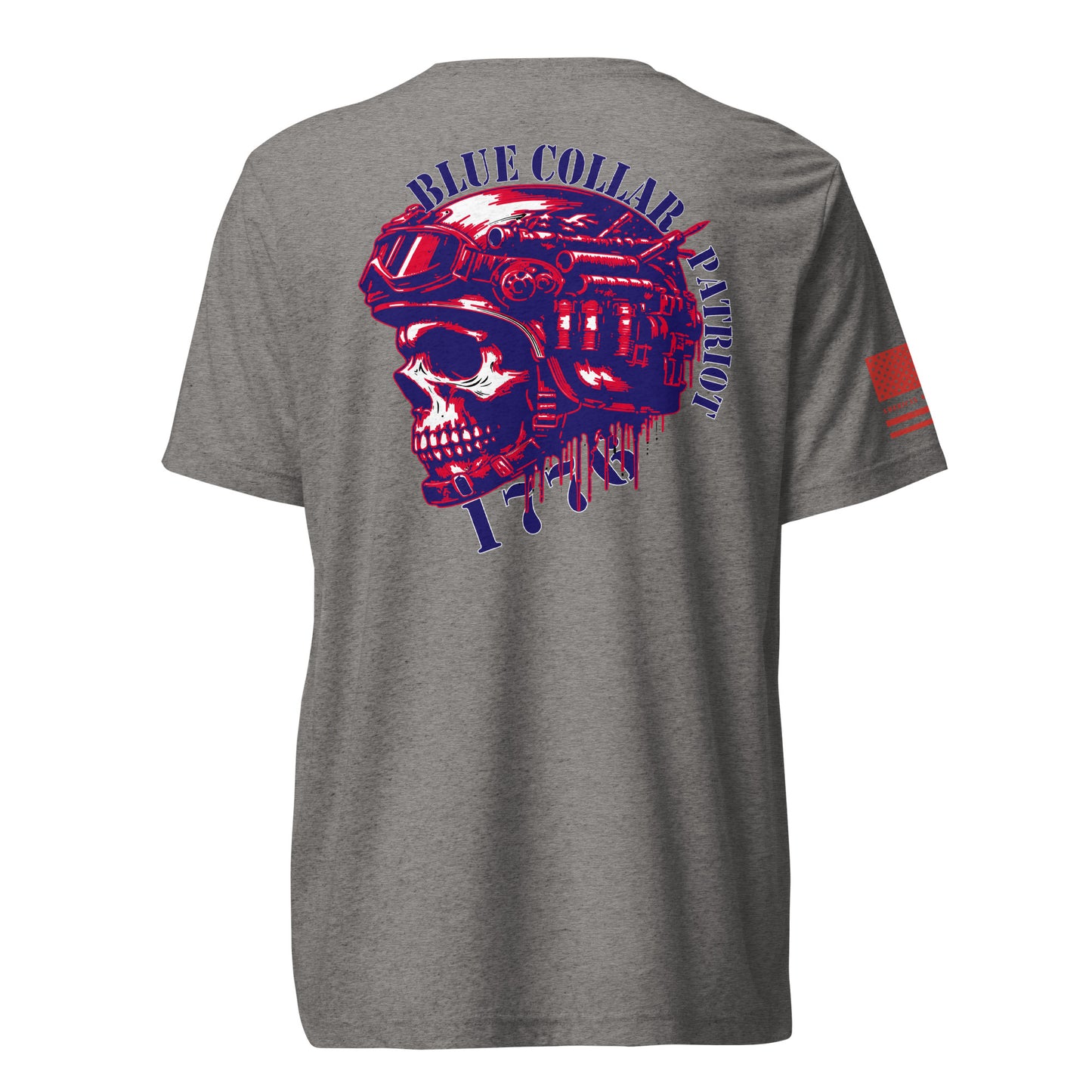 Blue Collar Patriot Graphic tee
