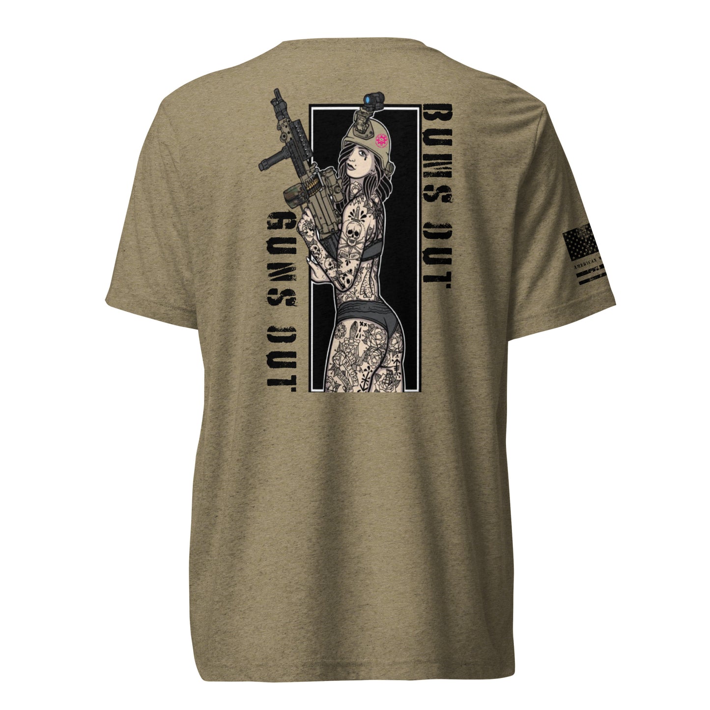 Guns Out Bums Out t-shirt