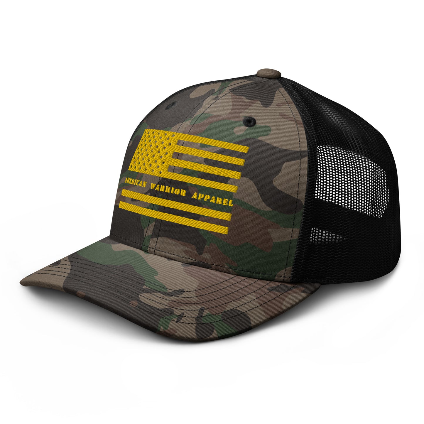 AWA Flag Camouflage trucker hat