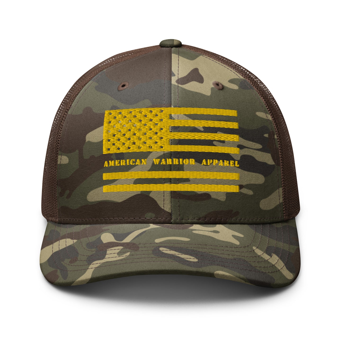 AWA Flag Camouflage trucker hat