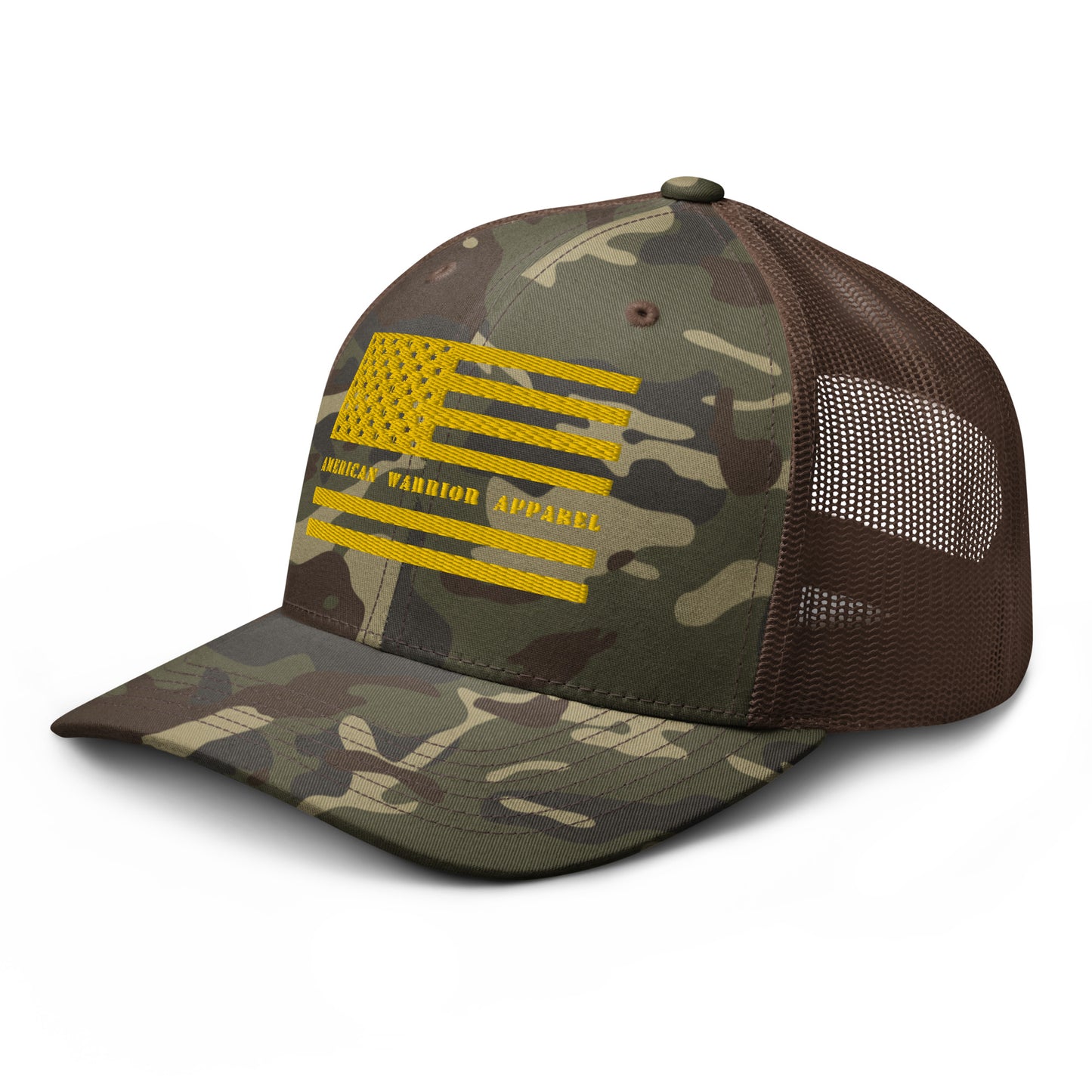 AWA Flag Camouflage trucker hat