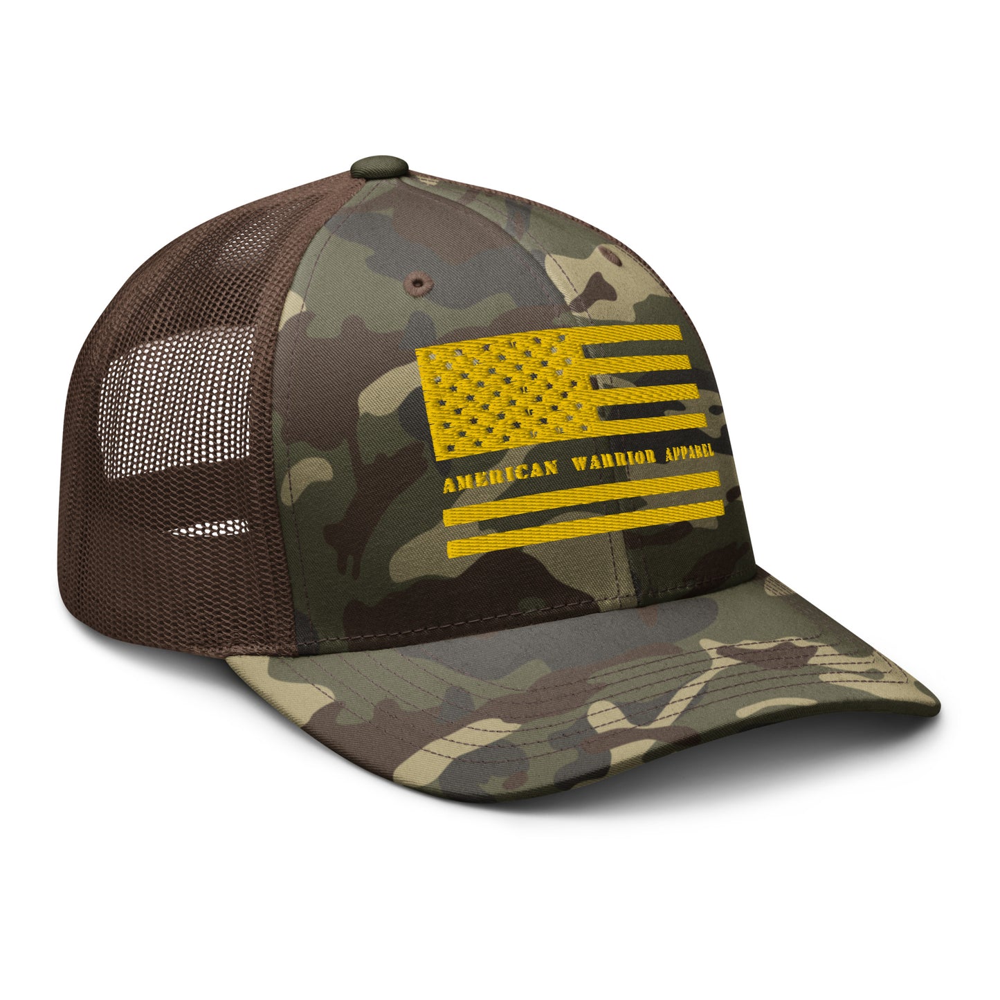 AWA Flag Camouflage trucker hat