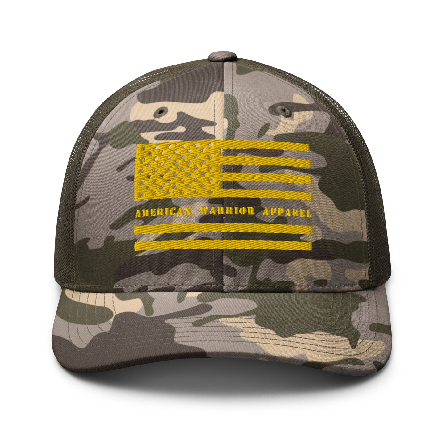 AWA Flag Camouflage trucker hat