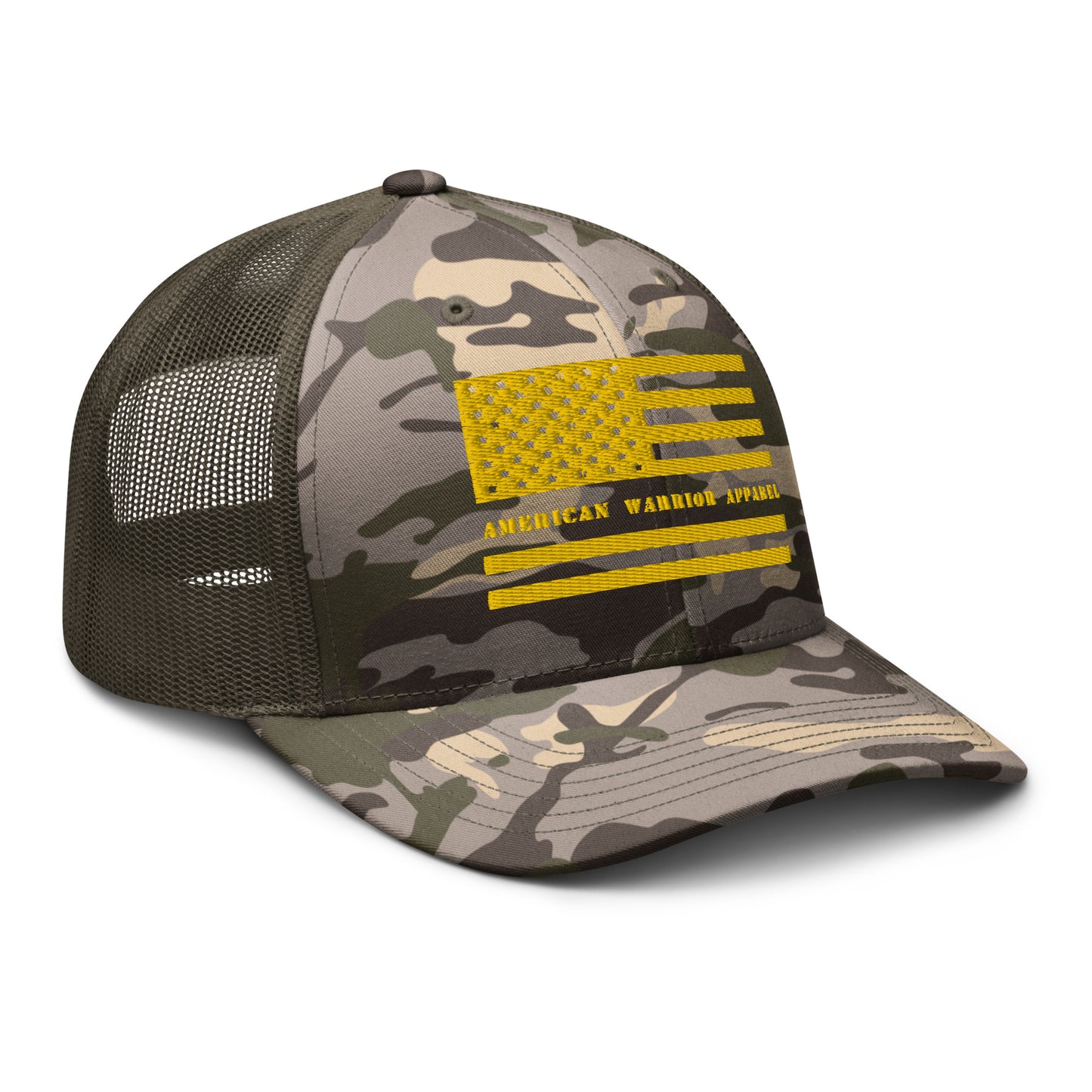 AWA Flag Camouflage trucker hat