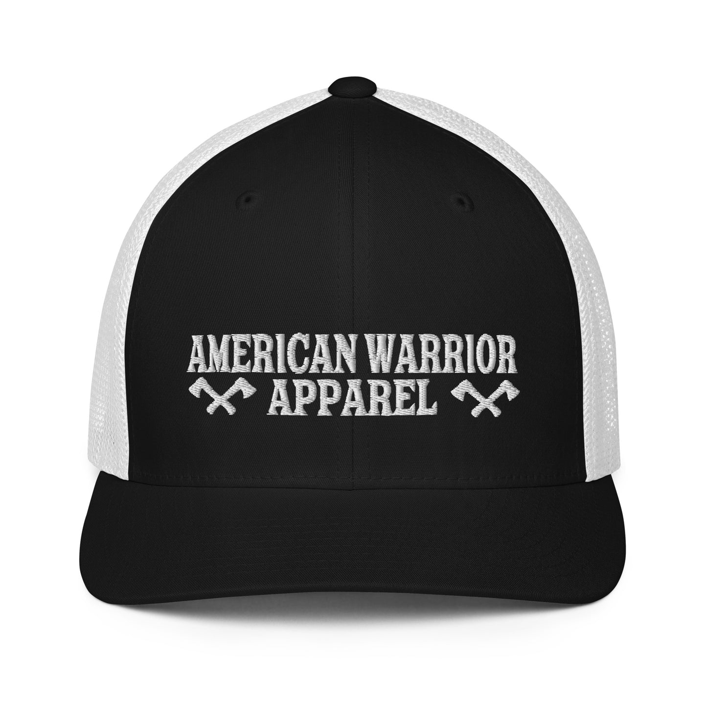 AWA Battle AX Flex Fit trucker cap