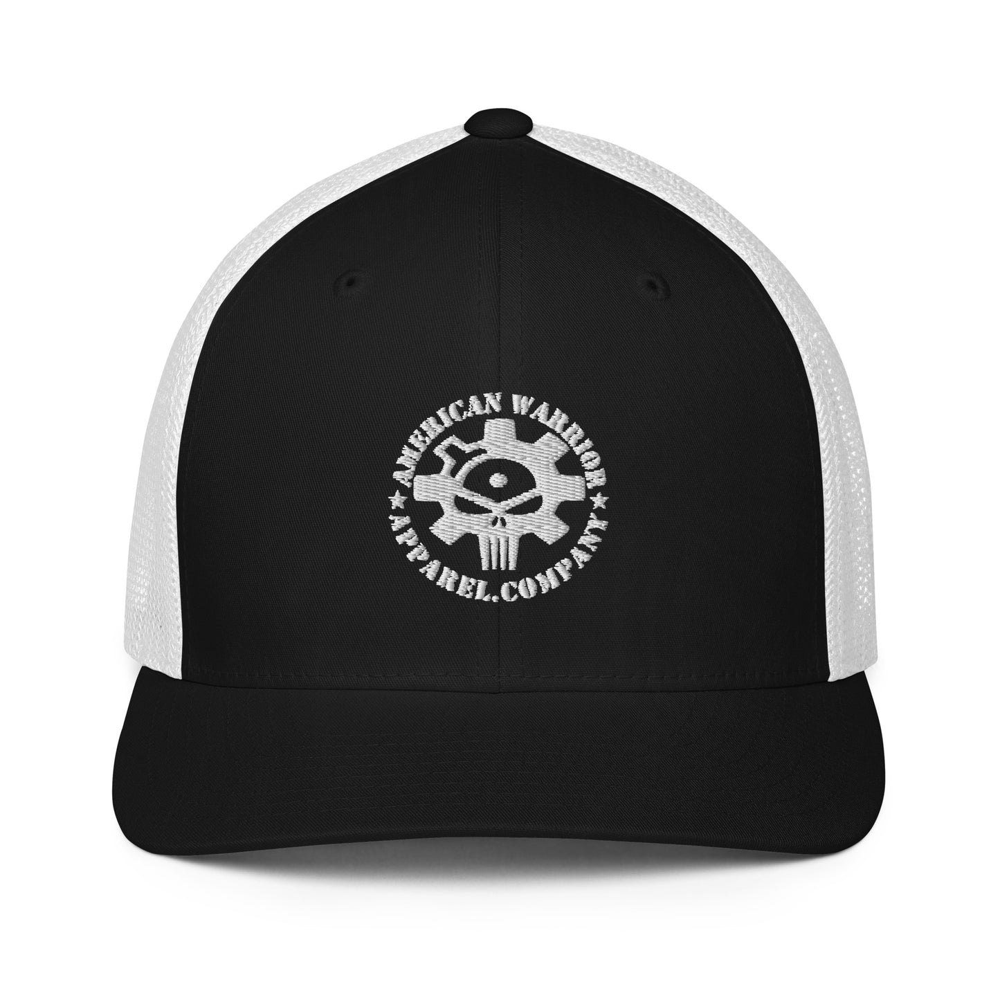 American Warrior AR Bolt Flex Fit Trucker Hat