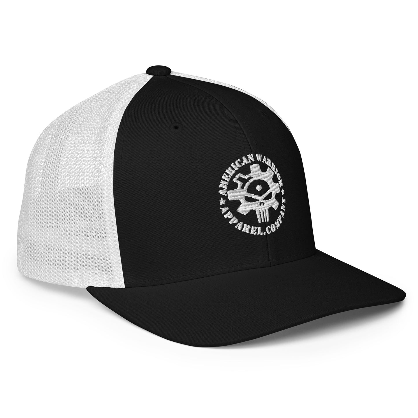 American Warrior AR Bolt Flex Fit Trucker Hat