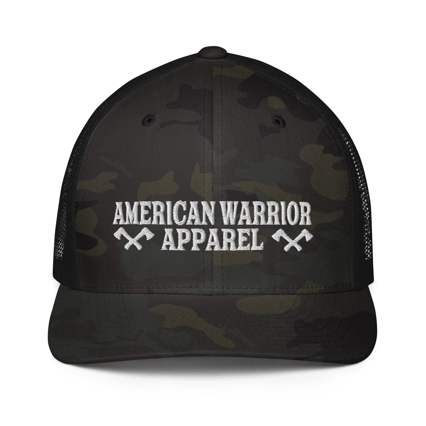 AWA Battle AX Flex Fit trucker cap