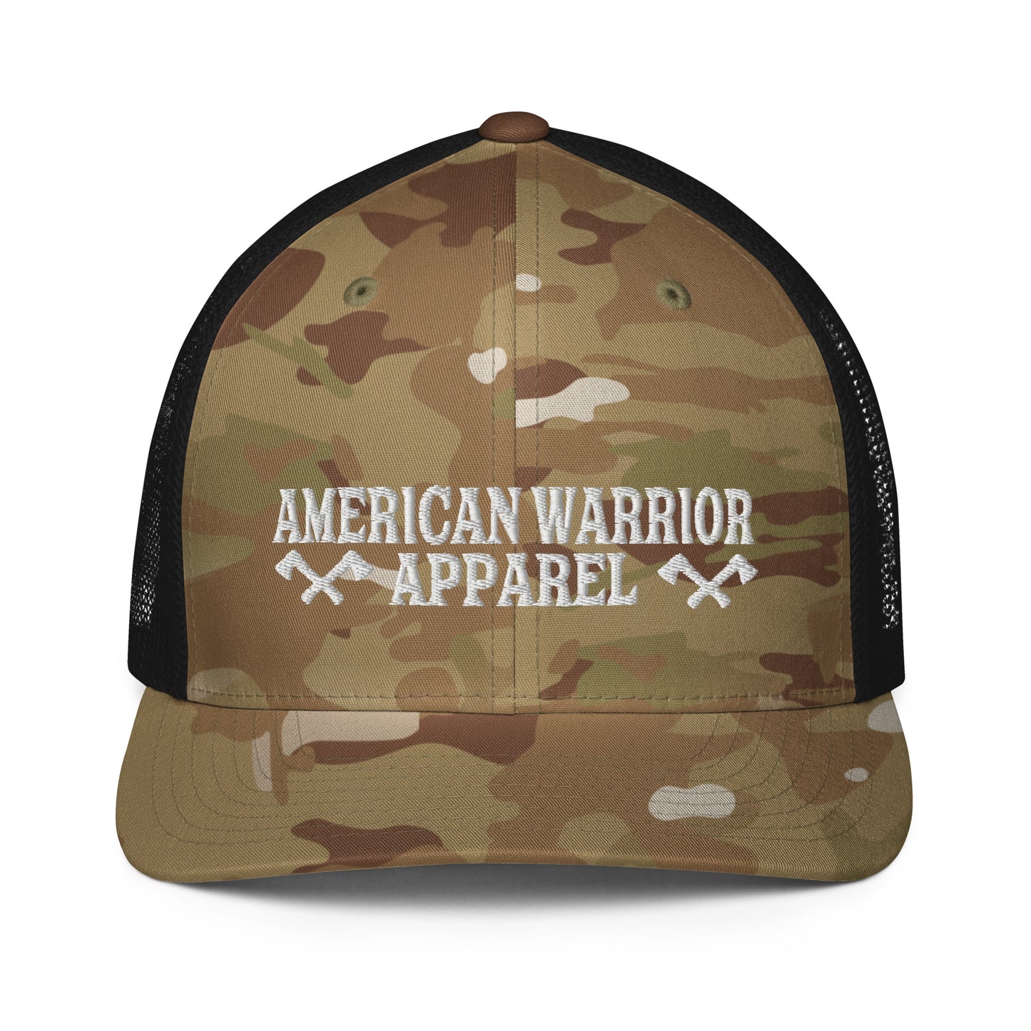 AWA Battle AX Flex Fit trucker cap