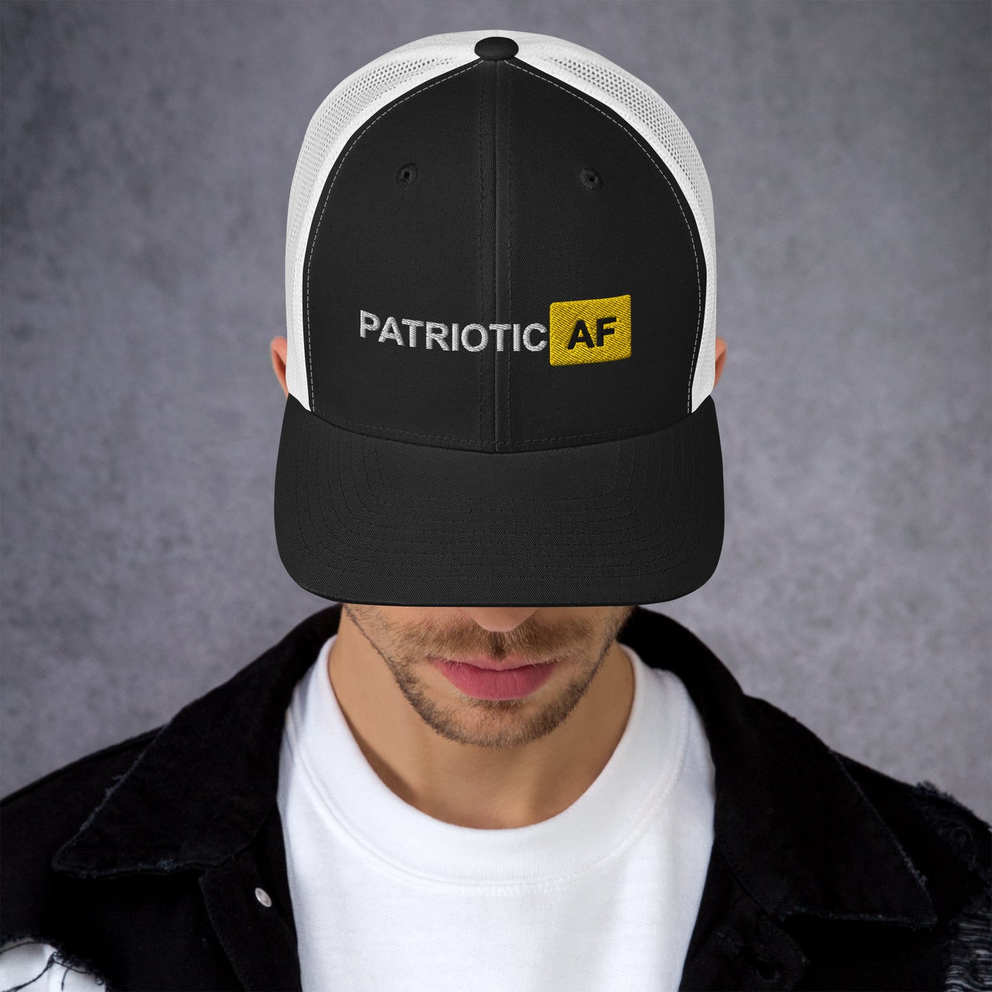 Patriotic AF Trucker Cap