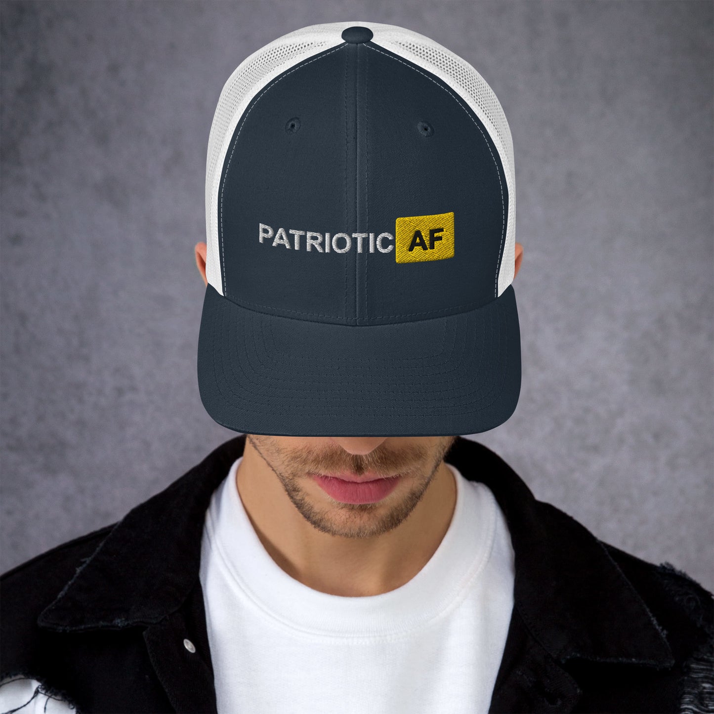 Patriotic AF Trucker Cap