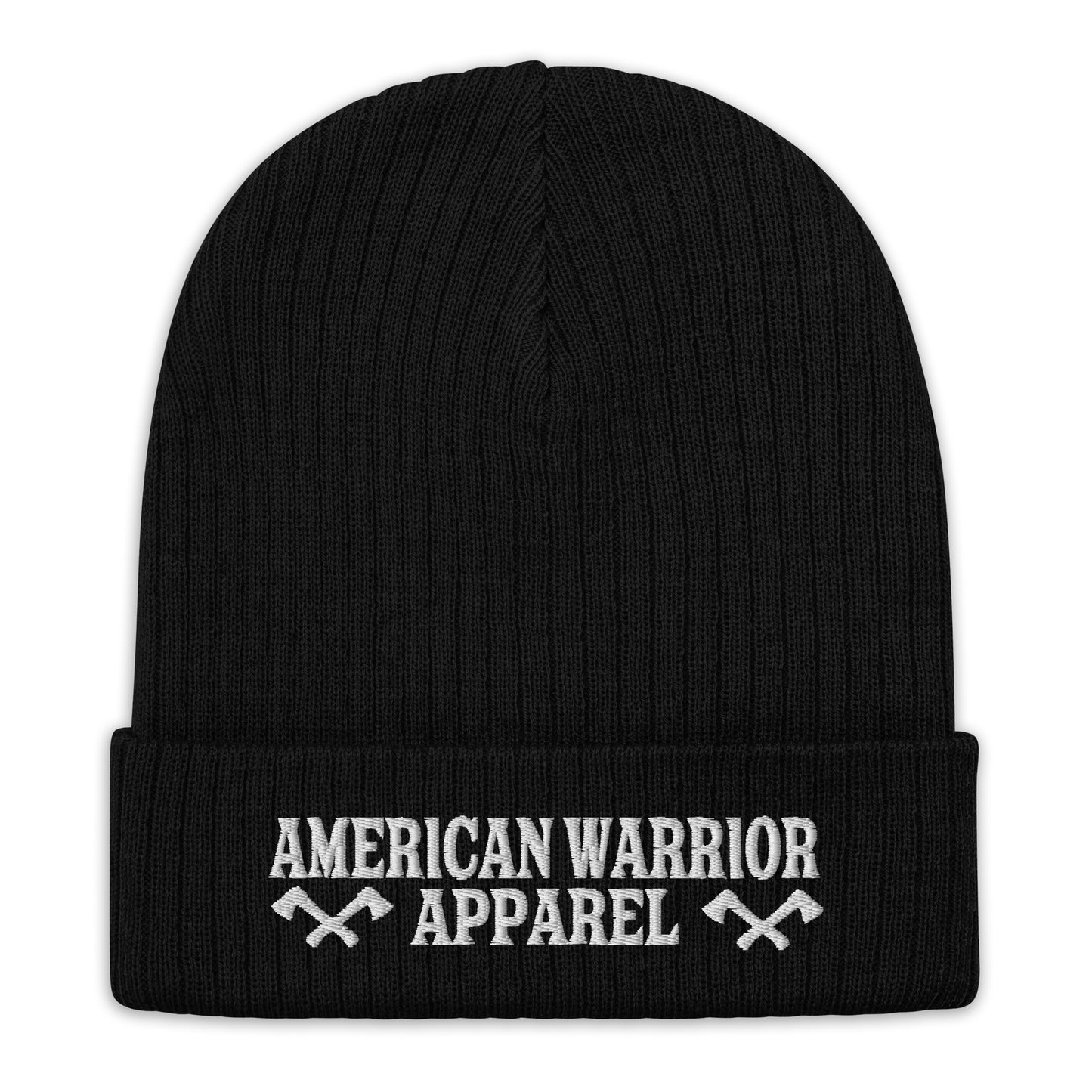 Battle AX Logo Ribbed knit beanie