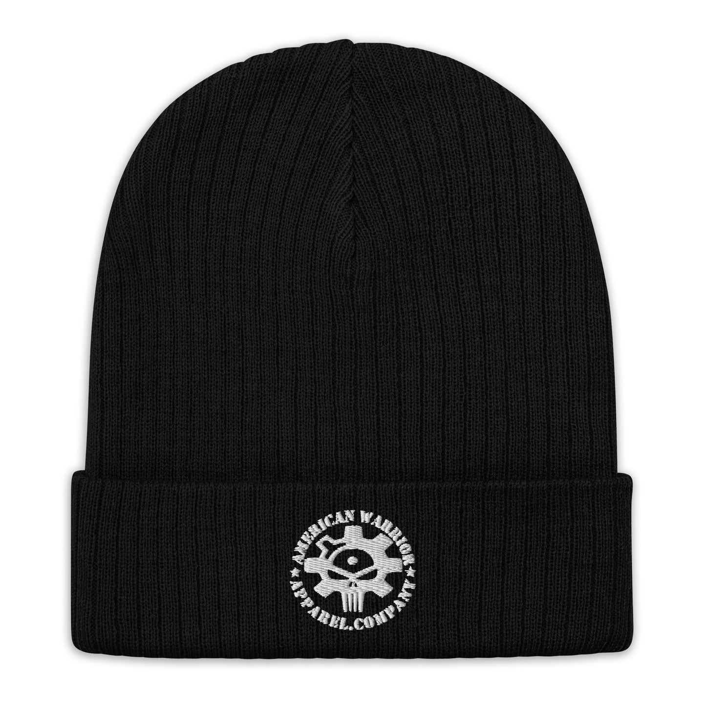 American Warrior AR Bolt Ribbed knit beanie