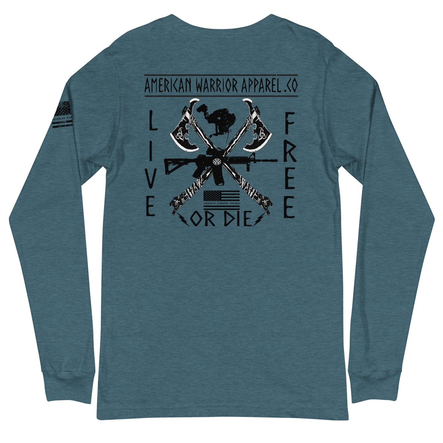 Live Free Or Die Unisex Long Sleeve Tee