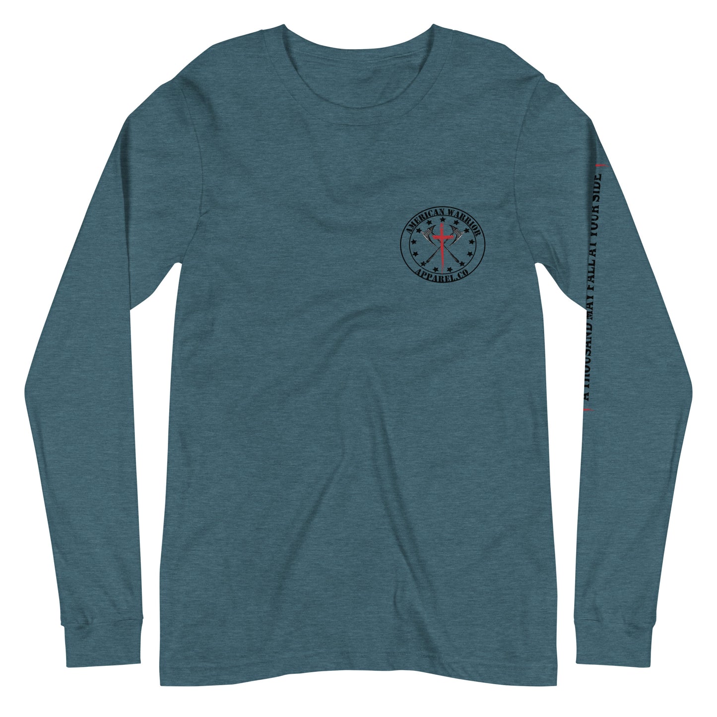 MY REFUGE AND FORTRESS Unisex Long Sleeve Tee