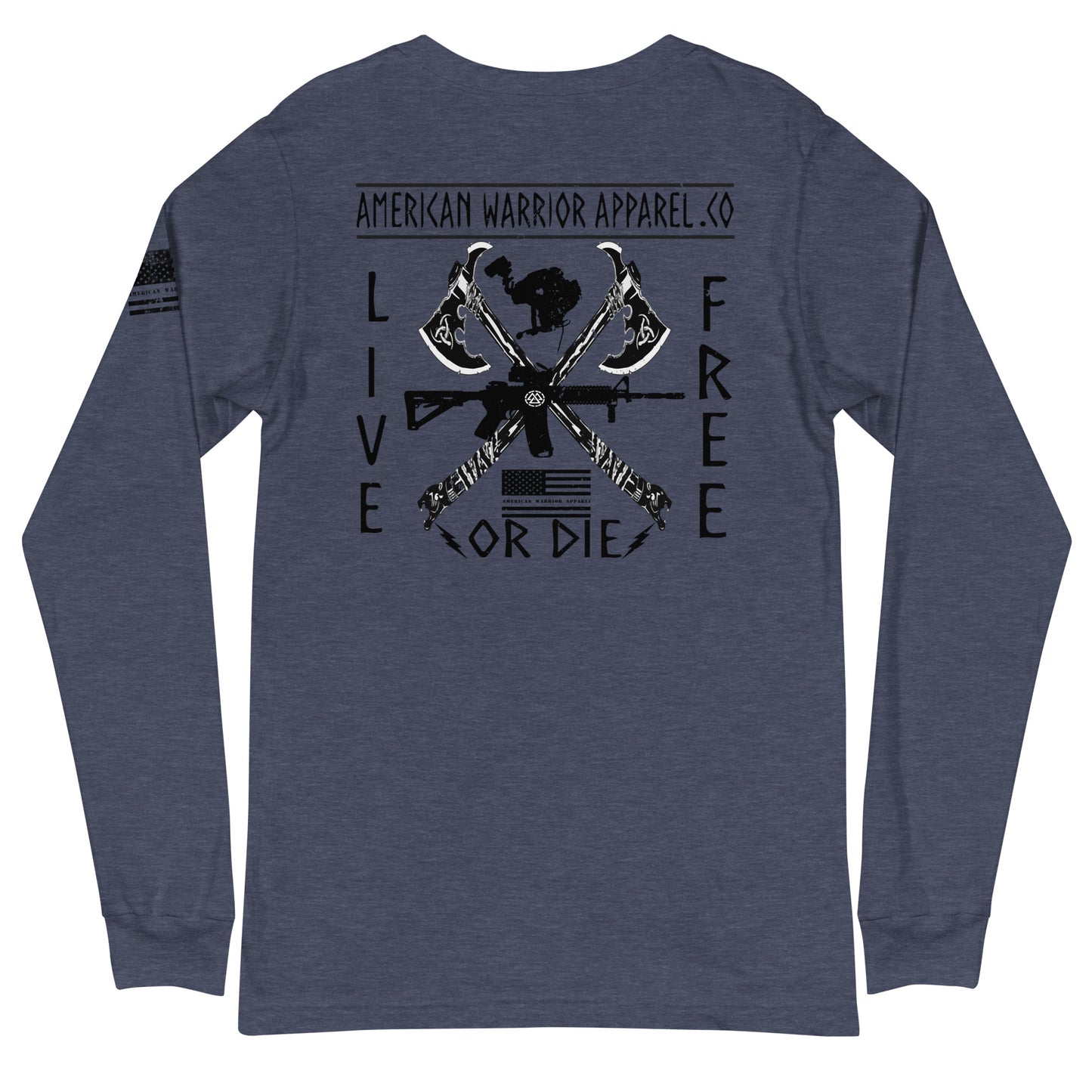 Live Free Or Die Unisex Long Sleeve Tee