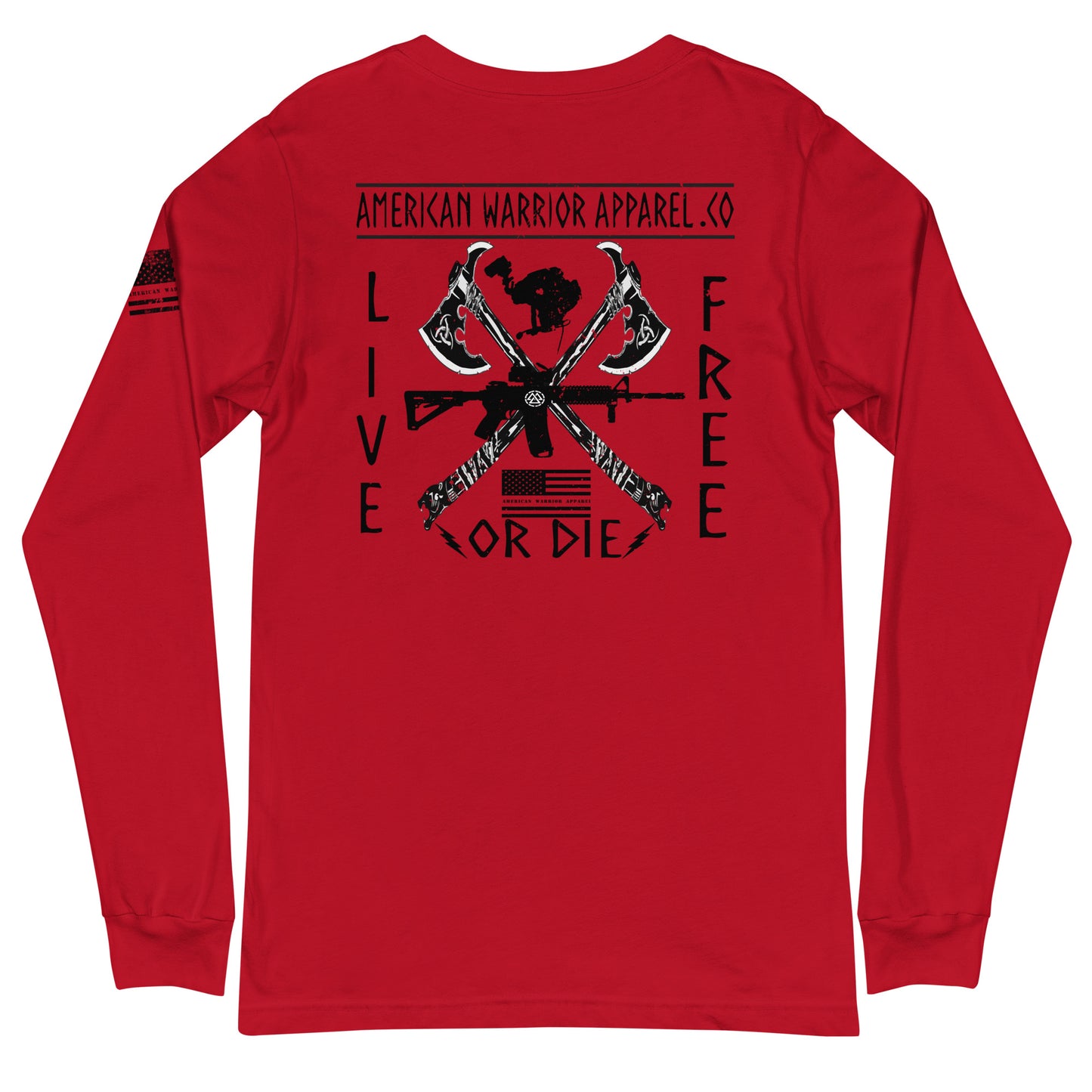 Live Free Or Die Unisex Long Sleeve Tee