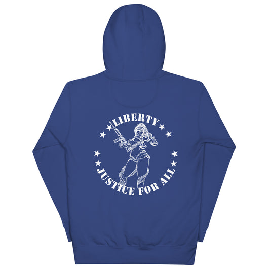 Liberty and Justice Unisex Hoodie