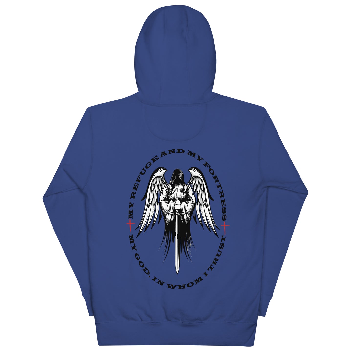 MY REFUGE AND FORTRESS Unisex Hoodie